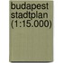 Budapest Stadtplan (1:15.000)