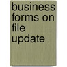 Business Forms on File Update door Inc. Facts on File