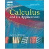 Calculus And Its Applications door Scott A. Surgent