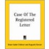 Case Of The Registered Letter