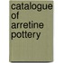 Catalogue Of Arretine Pottery