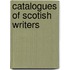 Catalogues of Scotish Writers