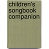 Children's Songbook Companion door Trudy Shipp