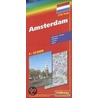 City map Amsterdam 1 : 15 000 door Hallwag