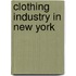 Clothing Industry in New York