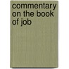 Commentary on the Book of Job door Berechiah Ben Natronai