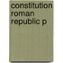 Constitution Roman Republic P