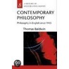 Contemporary Philosophy Hwp P door Thomas Baldwin