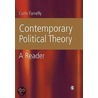 Contemporary Political Theory door Colin Farrelly