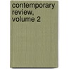 Contemporary Review, Volume 2 door Onbekend
