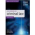Core Statutes On Criminal Law