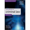 Core Statutes On Criminal Law by Professor Richard Lee