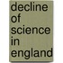 Decline of Science in England
