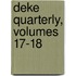 Deke Quarterly, Volumes 17-18