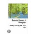 Dementia Praecox; A Monograph