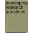 Developing Research Questions