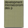 Development Microeconom Des P door Christopher Udry