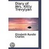 Diary Of Mrs. Kitty Trevylyan