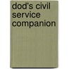 Dod's Civil Service Companion door Jonathan Pearson