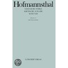 Dramen Xi. Der Unbestechliche door Hugo von Hofmannsthal