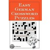 Easy German Crossword Puzzles by Suzanne Ehrlich