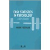 Easy Statistics in Psychology by Mark Forshaw