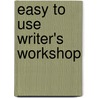 Easy To Use Writer's Workshop door Nina Ferrer-Adames