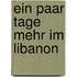 Ein paar Tage mehr im Libanon
