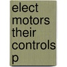 Elect Motors Their Controls P door Takashi Kenjo