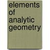 Elements Of Analytic Geometry door Arthur Sherburne Hardy
