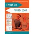 Thuis in Word 2007