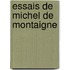 Essais de Michel de Montaigne