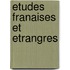 Etudes Franaises Et Etrangres