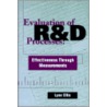 Evaluation Of R & D Processes by Lynn W. Ellis