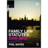 Family Law Statutes 2009-2010 door Phil Bates