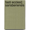 Fasti Ecclesi] Sarisberiensis by William Henry Rich Jones