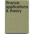 Finance Applications & Theory