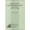 Financing A College Education door Jacqueline E. King