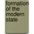 Formation of the Modern State