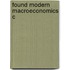 Found Modern Macroeconomics C