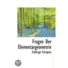 Fragen Der Elementargeometrie by Federigo Enriques