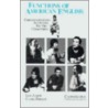 Functions Of American English door Leo Jones