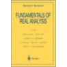 Fundamentals of Real Analysis door Sterling K. Berberian