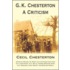 G. K. Chesterton, a Criticism