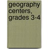 Geography Centers, Grades 3-4 door Evan-Moor Educational Publishers