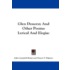 Glen Desseray And Other Poems