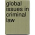 Global Issues in Criminal Law