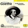 Große Goethe-interpreten. Cd by Von Johann Wolfgang Goethe