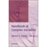 Handbook of Complex Variables door Steve Kress