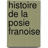 Histoire de La Posie Franoise door Joseph Mervesin